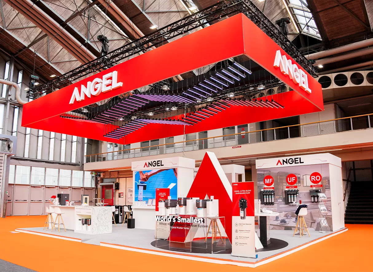 Angel เปิดตัวเทคโนโลยีการทำน้ำให้บริสุทธิ์ที่ aquatech Amsterdam 2025