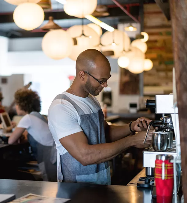 ระบบกรองน้ำจากร้านกาแฟ